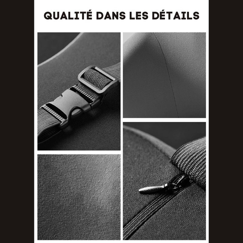 ErgoComfort™ Oreiller ergonomique voiture – Soulage la nuque et le dos
