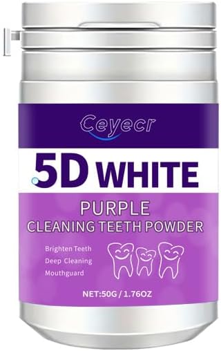 Ceyecr 5D White | Poudre Violette Correctrice Pour Un Sourire Plus Lumineux