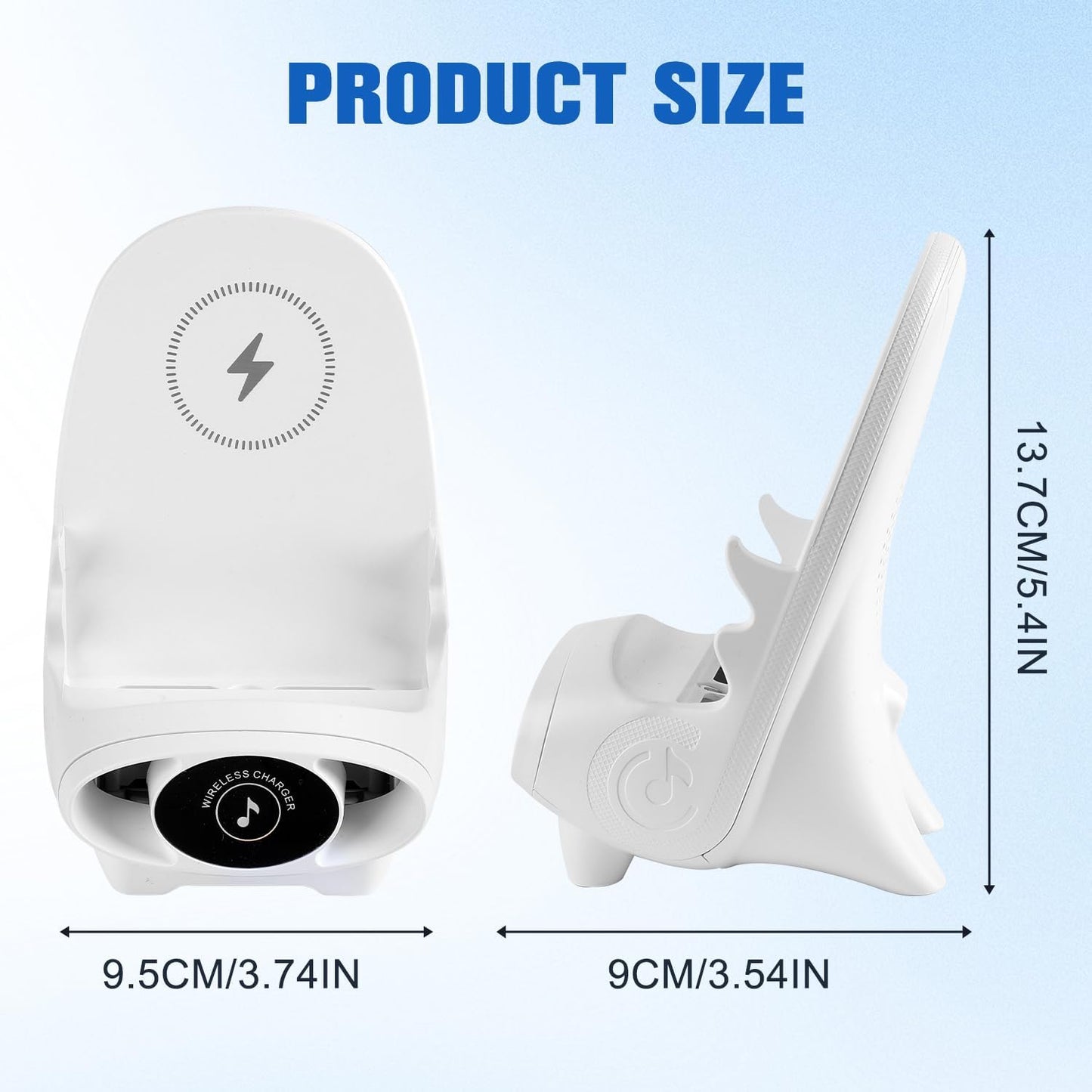 support de téléphone portable à chargement rapide sans fil