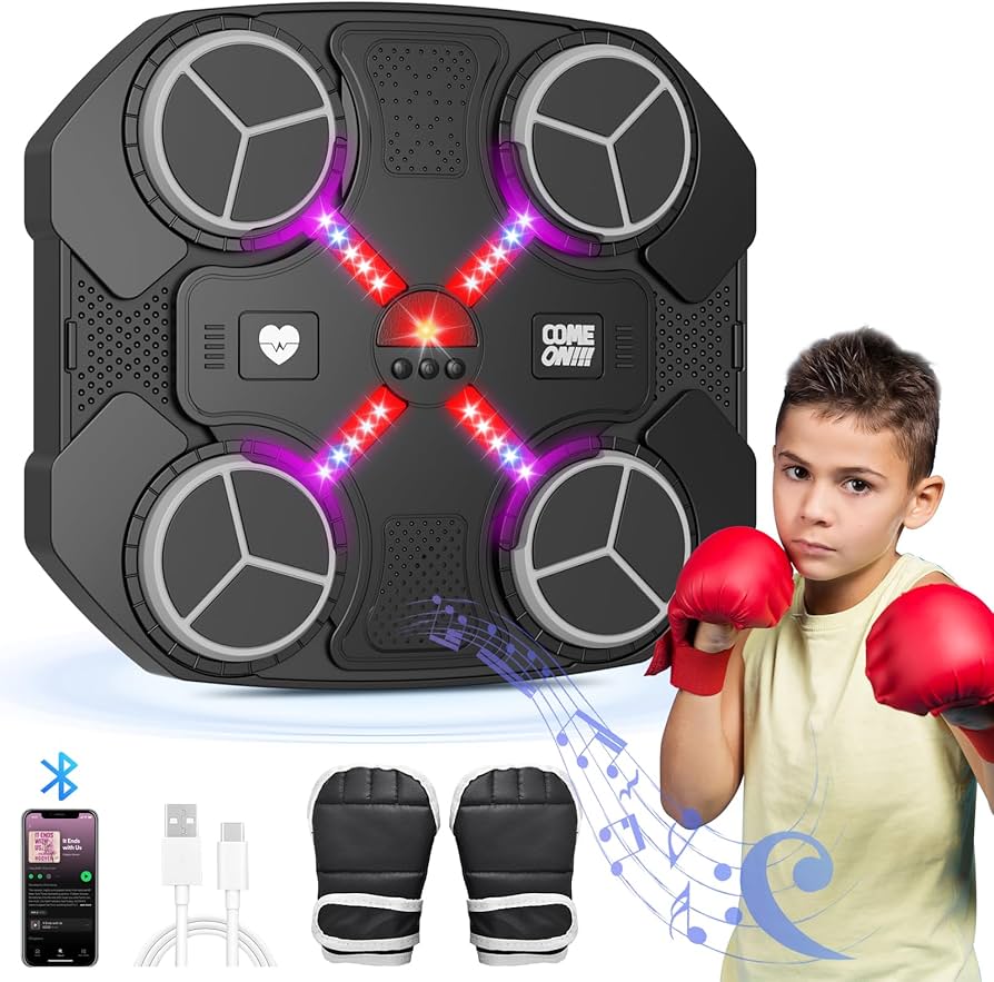 Machine de boxe musicale