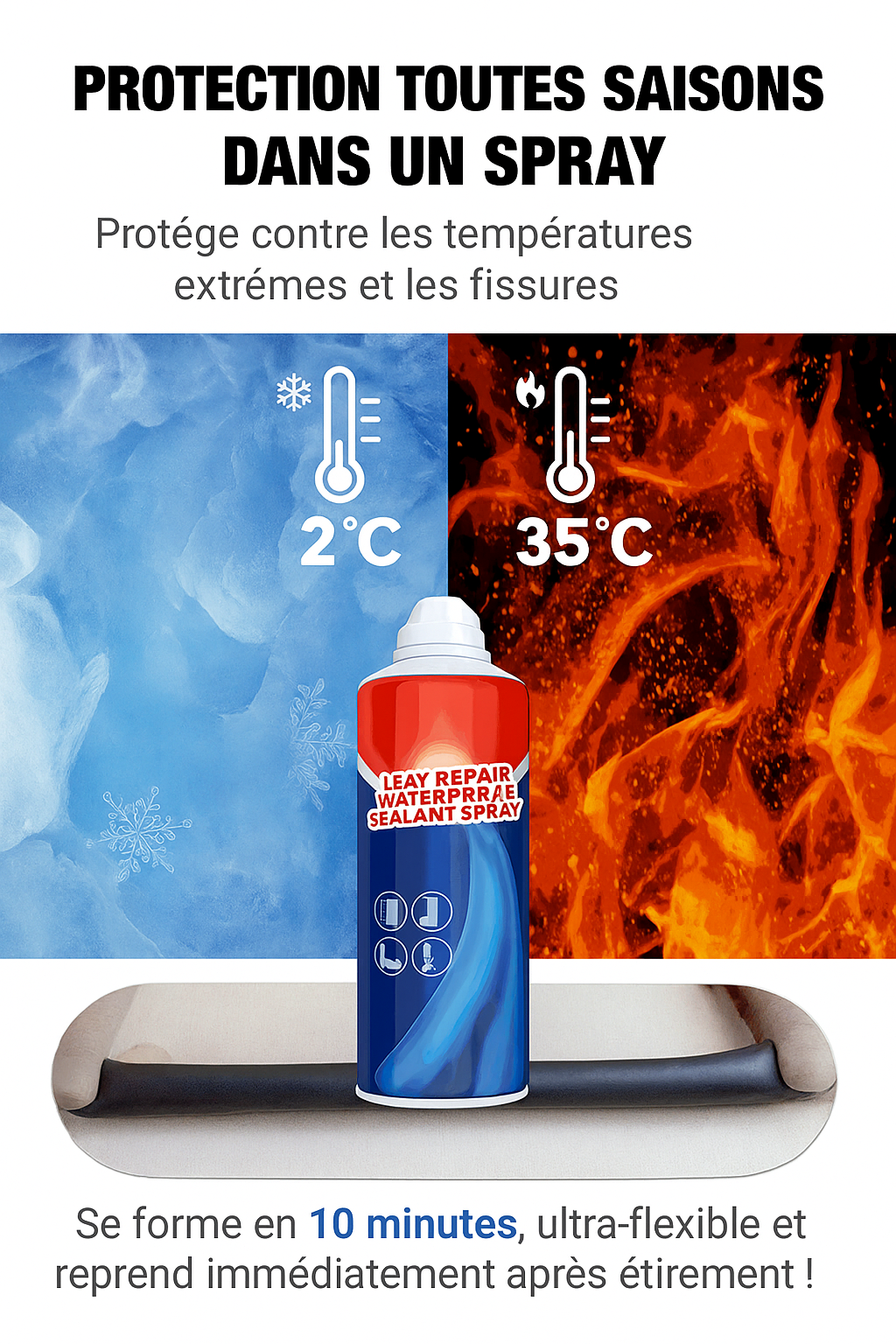 Spray d'Étanchéité Imperméable