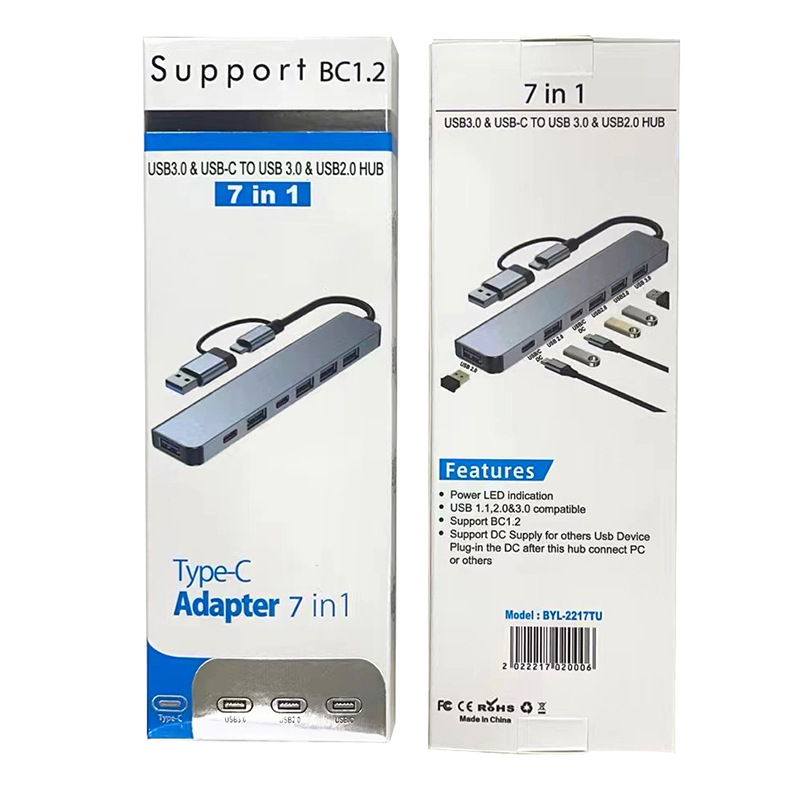 ConnectHub™ Adaptateur USB-C 7-en-1 | Tous Vos Appareils, Un Seul Hub