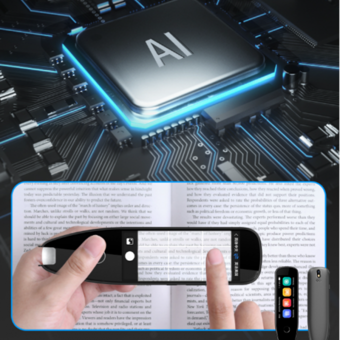 S7 Stylo lecteur et traducteur portable intelligent