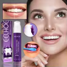 EELHOE Correcteur Violet Pour Dents | Effet Sourire Plus Blanc & Lumineux