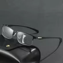 VisionFlex™ Lunettes Photochromiques Multifocales – Anti-Lumière Bleue pour Homme