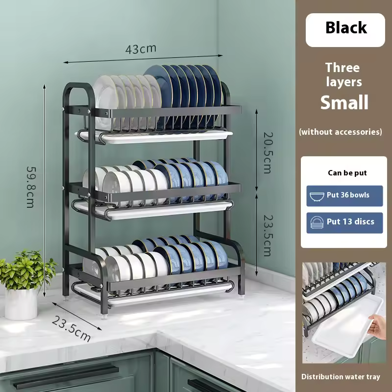 kitchennet® Égouttoir Vaisselle avec plusieurs étages