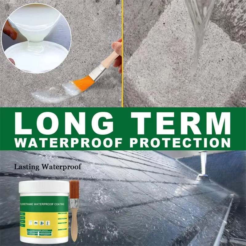 AquaShield™ Revêtement Anti-Fuite Transparent | Protection Imperméable Multi-Surfaces