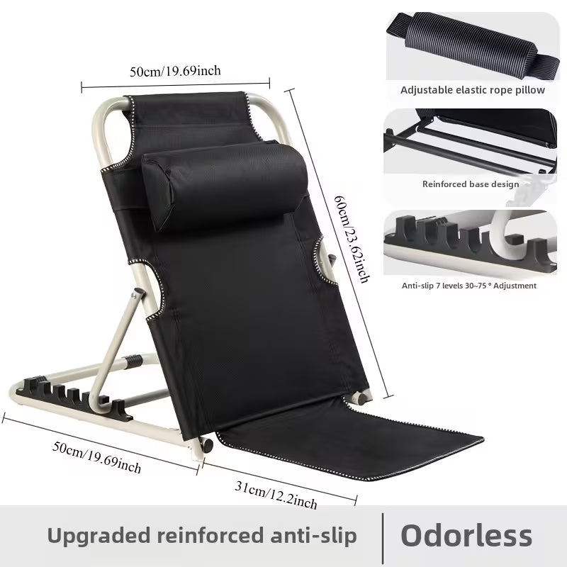RelaxMate® : Support Dorsal de Lit Réglable et Ergonomique pour un Repos Optimal