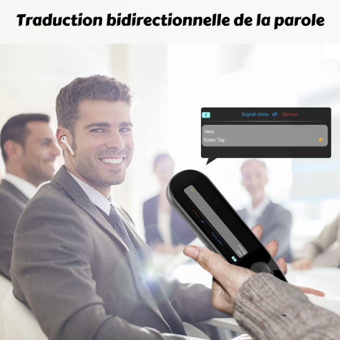 S7 Stylo lecteur et traducteur portable intelligent