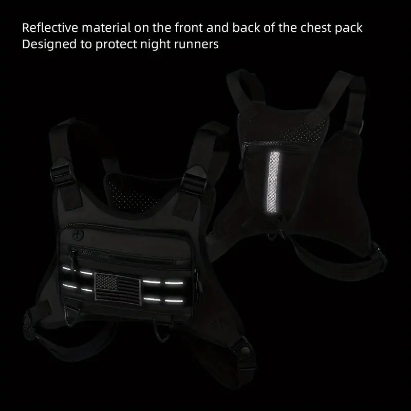 Sac de Poitrine Compact & Étanche – Clés et Portefeuille à Portée de Main