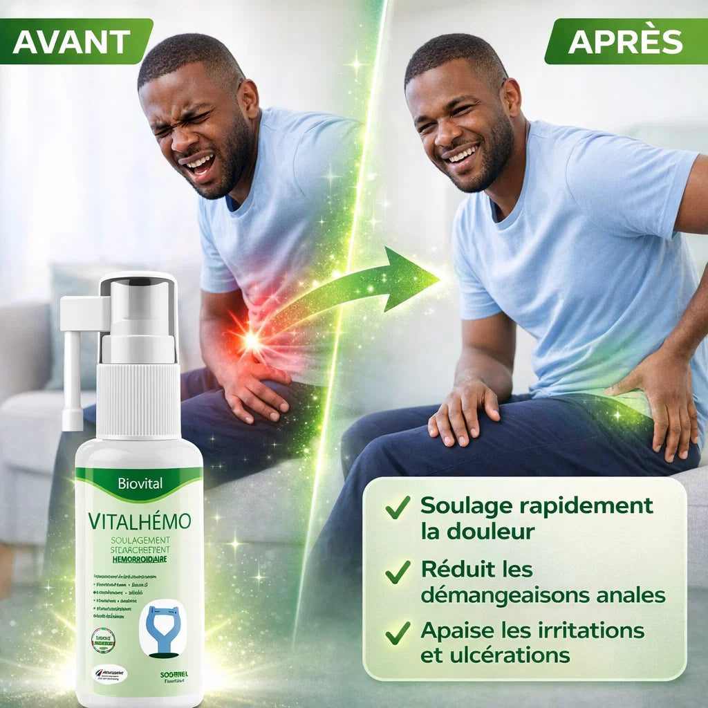 Vital Hémo : Solution naturelle contre les Hémorroïdes