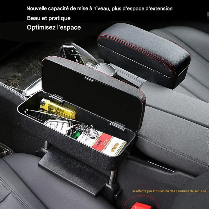 Accoudoir Universel de Voiture avec Chargeur Sans Fil – Confort et Praticité