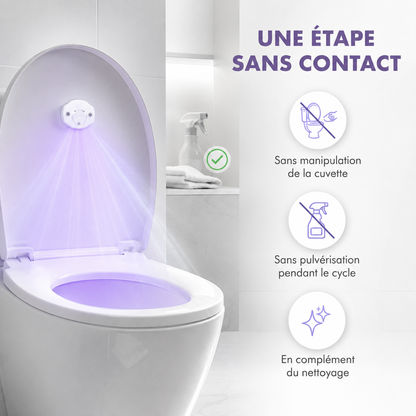 Lampe UV-C Portable pour Toilettes