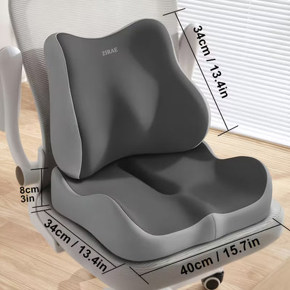 ComfortBack™ Coussin Lombaire Ergonomique – Assise Mémoire de Forme Confort Absolu