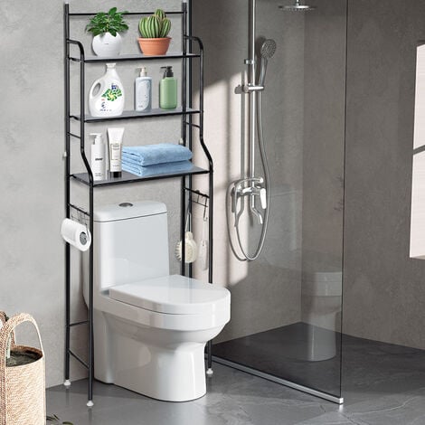CleanSpace™ Étagère WC 3 Niveaux – Rangement Pratique & Élégant