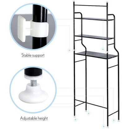 CleanSpace™ Étagère WC 3 Niveaux – Rangement Pratique & Élégant