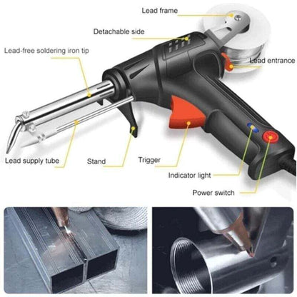 SolderGun™ Pistolet à Souder Manuel – Kit Complet pour Réparations Précises