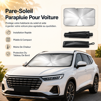 HeatGuard™ Pare-Soleil Parapluie Pour Voiture | Habitacle Mieux Protégé