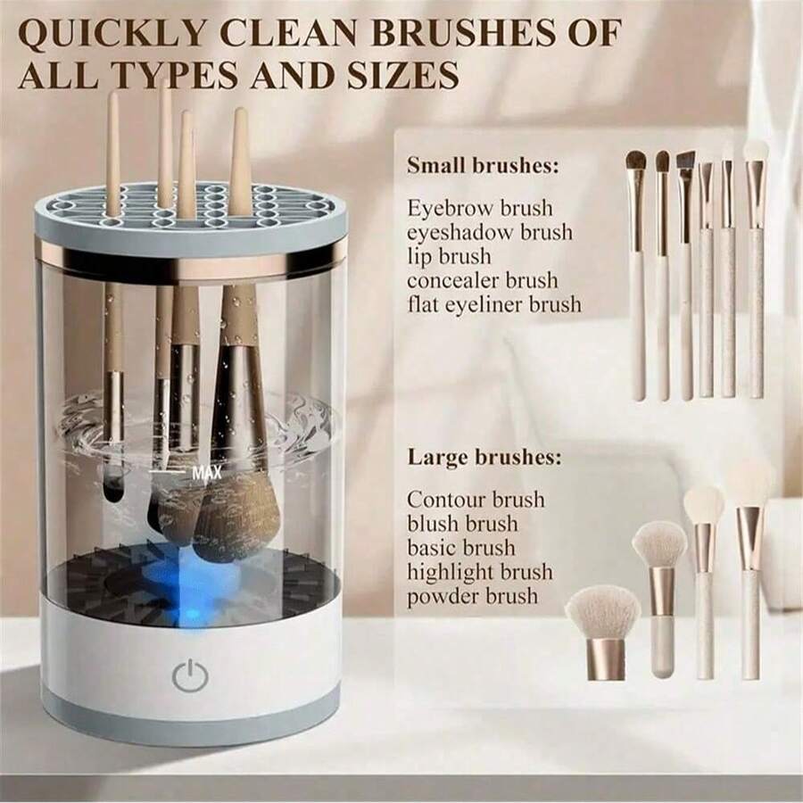 BrushClean™Machine de Nettoyage de Pinceaux de Maquillage – USB