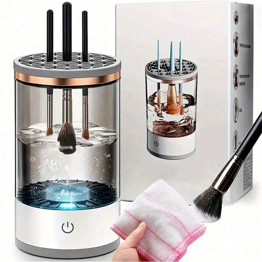 BrushClean™Machine de Nettoyage de Pinceaux de Maquillage – USB