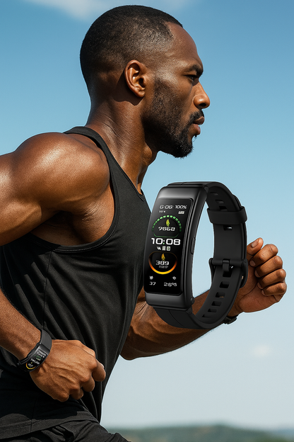 Bracelet intelligent 2 en 1 avec écouteurs Bluetooth