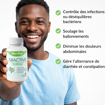 Sii active: soulagement naturel du syndrome de l'intestin Irritable