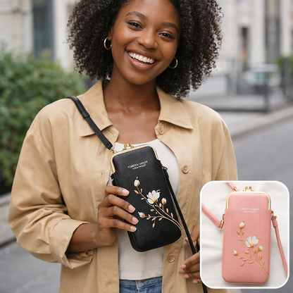 Portefeuille et Porte-Téléphone Tout-en-Un – L’Indispensable des Femmes Actives
