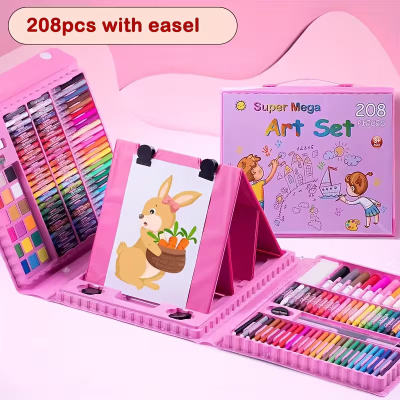 Kit de coloriage Complet 208 Pièces – Créativité Sans Limite