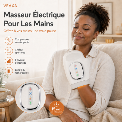 VEAXA™ Masseur Pour Les Mains | Le Rituel Détente Que Vos Mains Attendaient