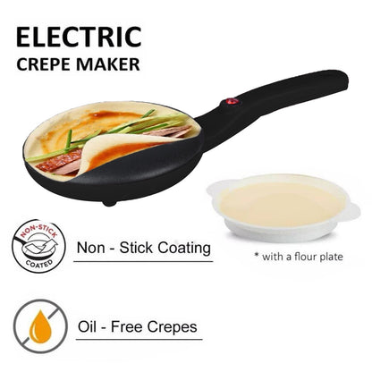 OptiCook®  La Crêpière Électrique Parfaite pour des Pancakes Impeccables