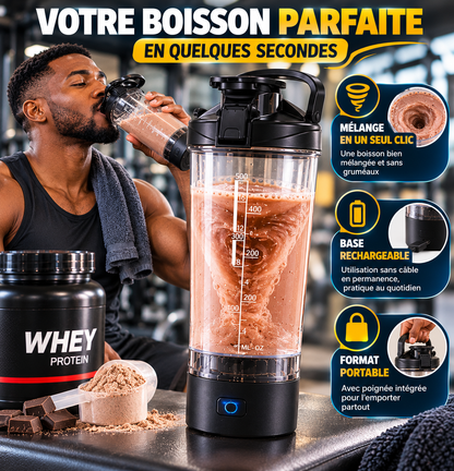 Shaker Électrique Portable à Mélange Automatique