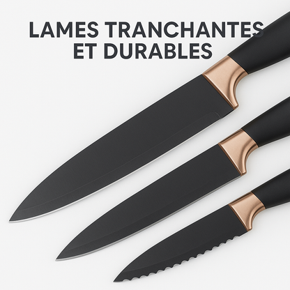 Ensemble Cuisine 19 Pièces en Silicone Premium – Manches Bois, Anti-Chaleur & Sans BPA