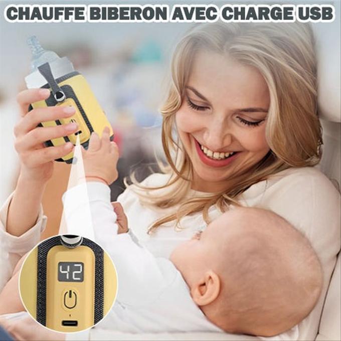 Chauffe-Biberon Portable Intelligent – Le Secret des Mamans Heureuses !