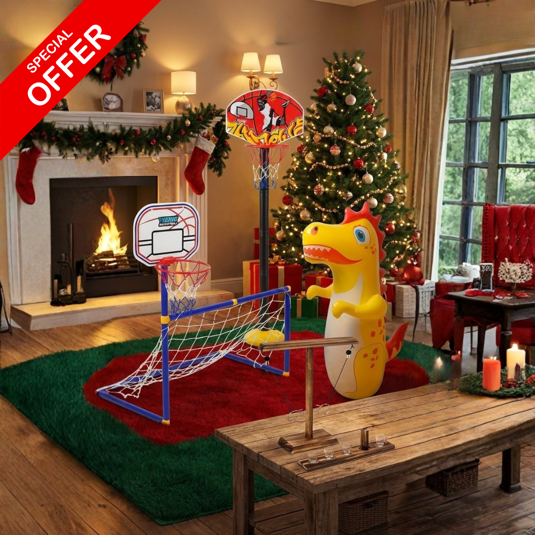 🎁 Pack  de 4 Jouets Actifs  Spécial Fêtes de Fin d’Année