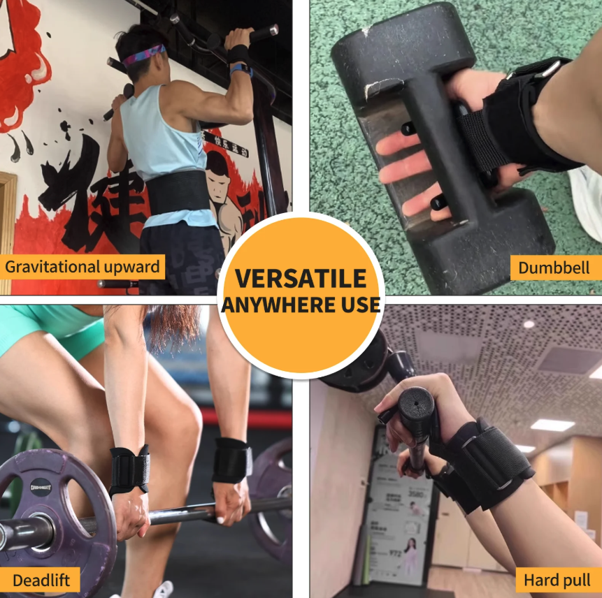 WristLock® – Support Poignet + Crochet pour Musculation