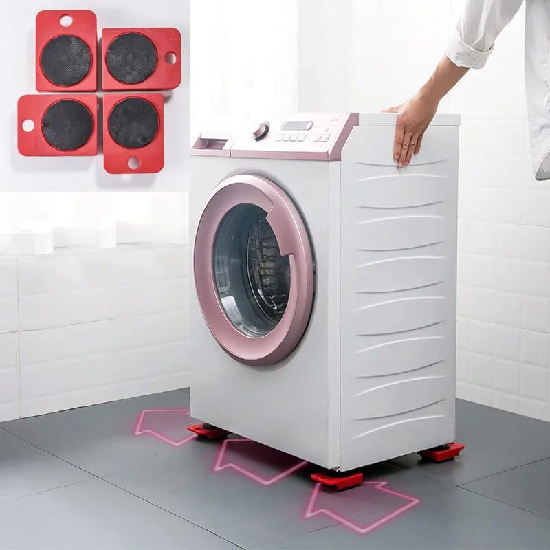 Kit de Déplacement de Meubles Lourds - Système de Levage avec Roulettes
