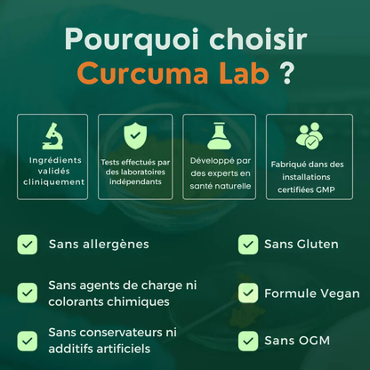 Gélules de curcuma - Soutien efficace pour les articulations, l'inflammation et la mobilité