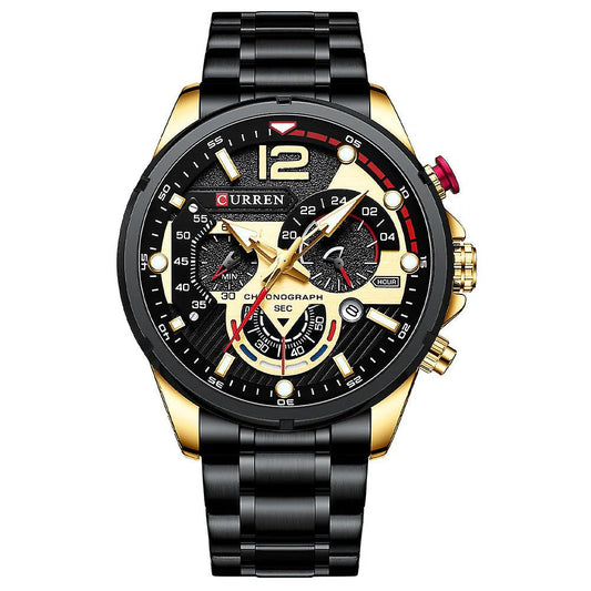 Montre CURREN EXTRALUX 8396-NOIR Doré