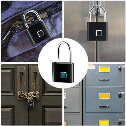 Cadenas intelligent à empreintes digitales