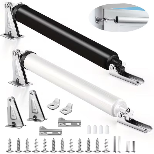 AutoFermeur™ de Porte Hydraulique – Noir & Blanc (Kit Complet)