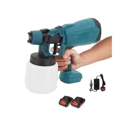 Pistolet À Peinture Rechargeable 800 ml - Pulvérisation Haute Pression