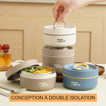 Ensemble de 4 Boîtes à Lunch Isothermes avec Sac