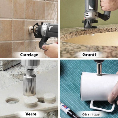 BitForce™  Ensembles de Forets pour les Amateurs de Bricolage 10 pcs