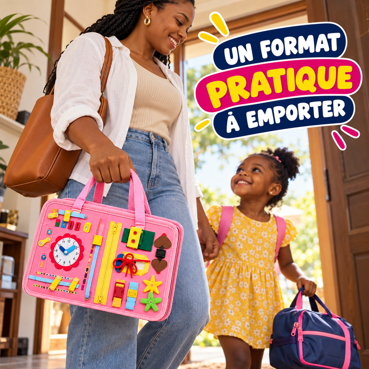 Livre d’Activités Éducatif Pliable