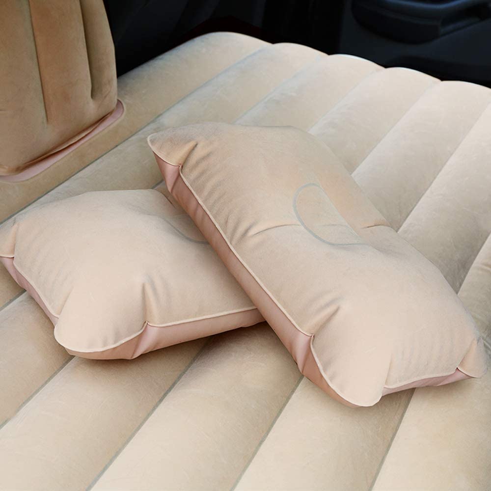 RoadNest™ Matelas Gonflable de Voiture avec 2 Oreillers – Lit de Voyage Confort Premium