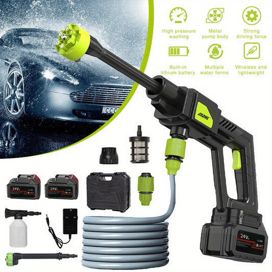 Nettoyeur de voiture haute pression sans fil avec Accessoires Complets