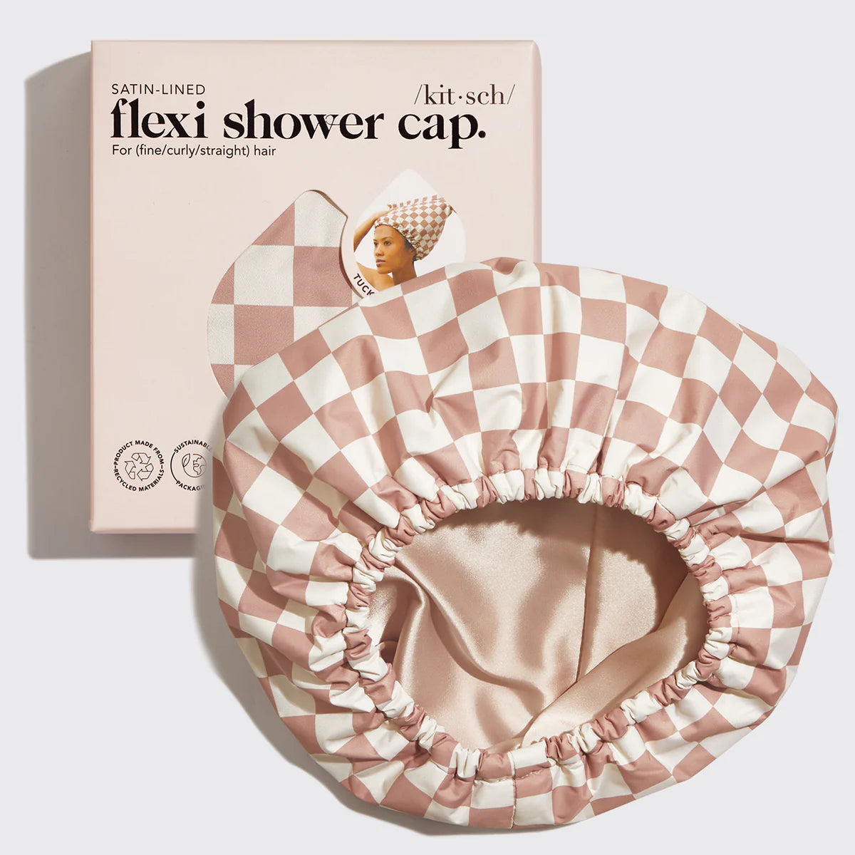 Bonnet de Douche Chic & Confort – Zéro humidité, zéro marque !