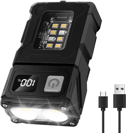 Lampe Tactique COB LED 90° | Éclairez Exactement Là Où Vous En Avez Besoin