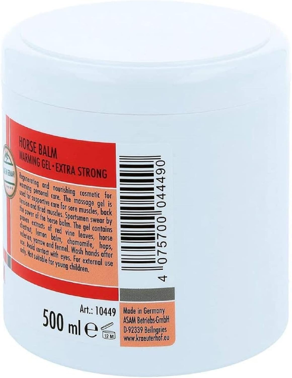 ThermoBalm™ Gel de Massage Chauffant Extra-Fort 500ml | Cou, Dos & Muscles Fatigués