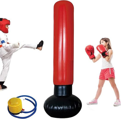 Sac de Frappe Gonflable Ludique  Cadeau Parfait pour Enfants Actifs